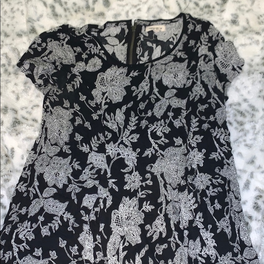 Silence + Noise Black Dress